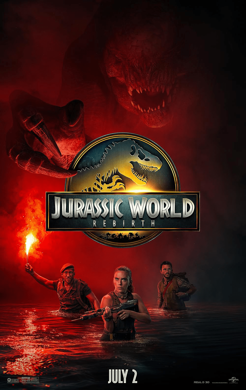Jurassic World Rebirth poster